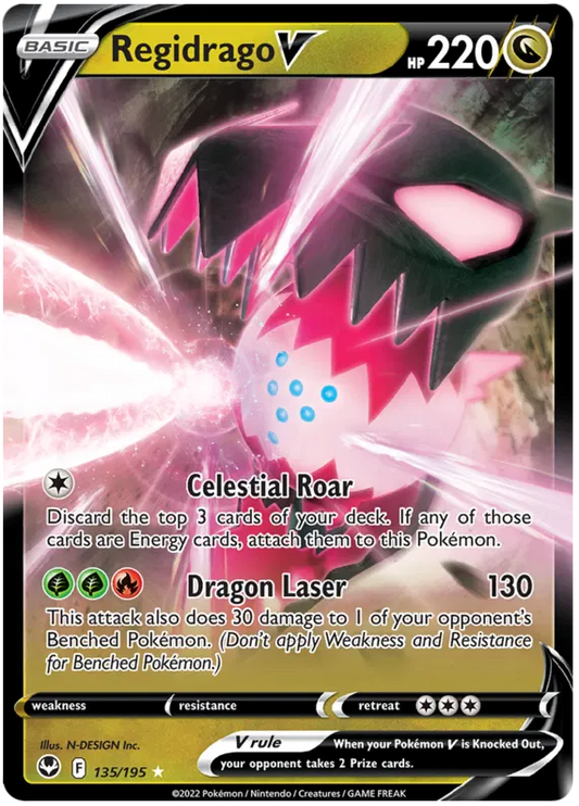 Regidrago V - Silver Tempest