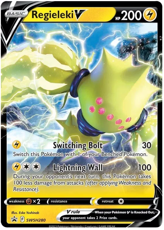 Regieleki V - Sword & Shield Promo