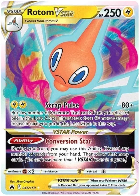 Rotom VSTAR Crown Zenith