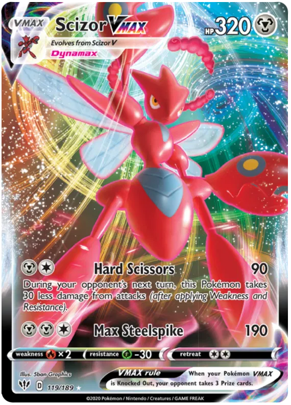 Scizor VMAX Darkness Ablaze