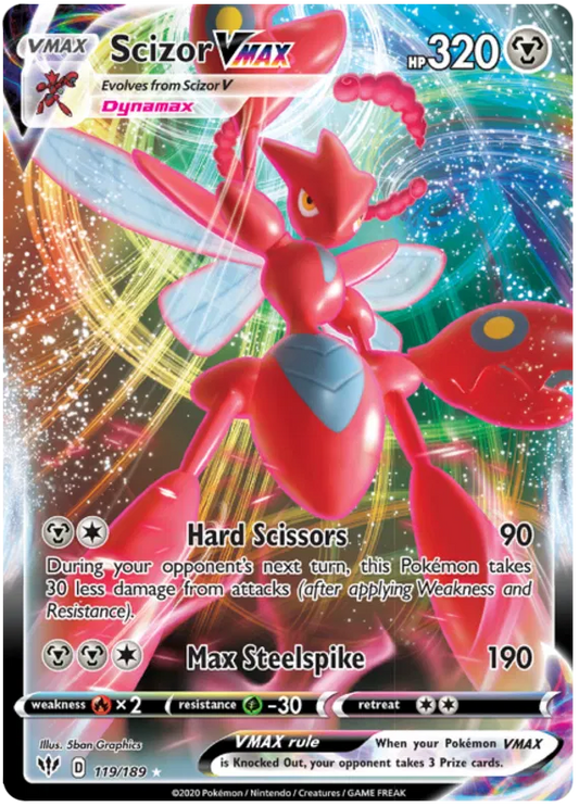 Scizor VMAX Darkness Ablaze