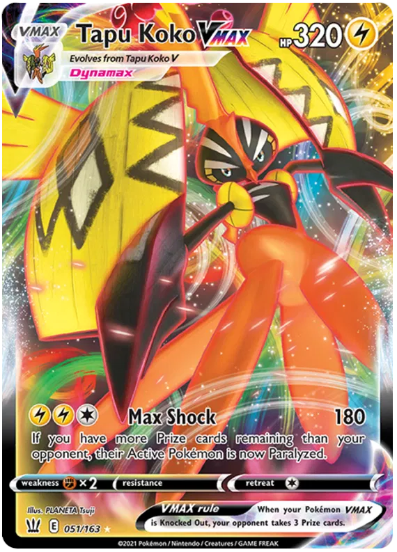 Tapu Koko VMAX Battle Styles