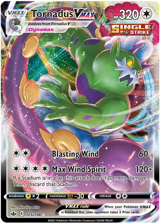 Tornadus VMAX Chilling Reign
