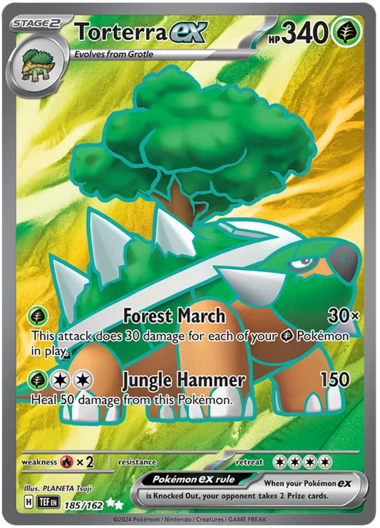 Torterra EX Full Art - Temporal Forces