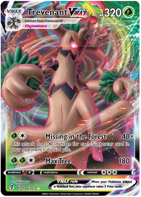 Trevenant VMAX Evolving Skies