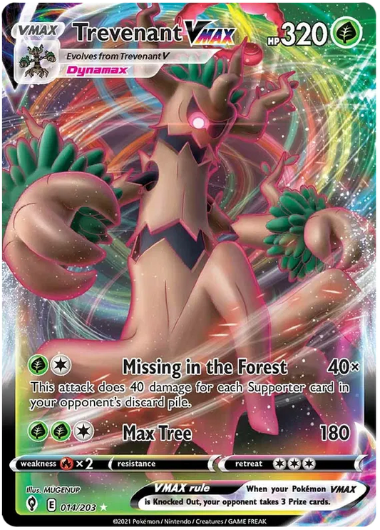 Trevenant VMAX Evolving Skies