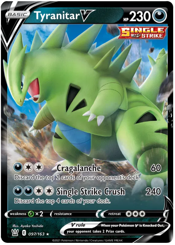 Tyranitar V - Battle Styles