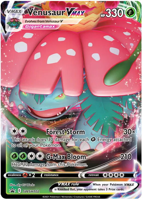 Venusaur VMAX Sword & Shield Promo