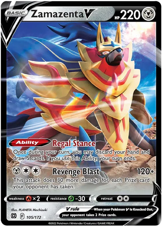 Zamazenta V - Brilliant Stars