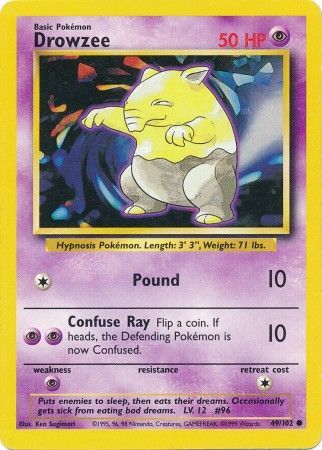 Drowzee Base Set
