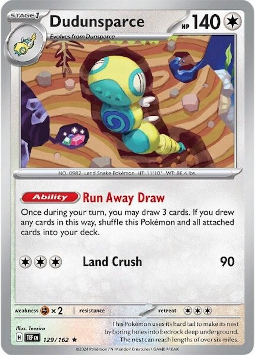 Dudunsparce Holo Temporal Forces