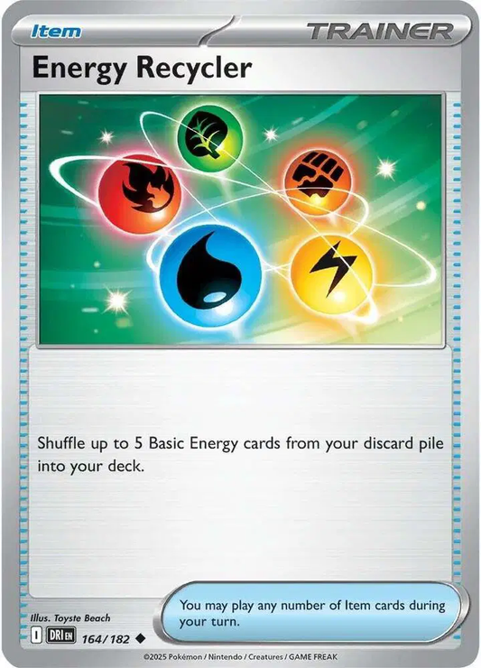 Energy Recycler Reverse Holografico - Destined Rivals