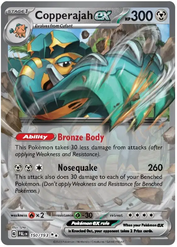 Copperajah EX Paldea Evolved