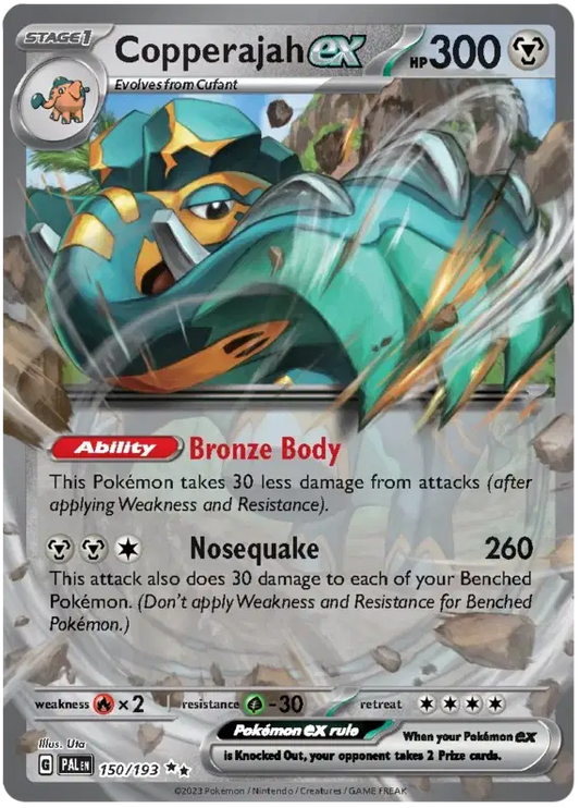 Copperajah EX Paldea Evolved