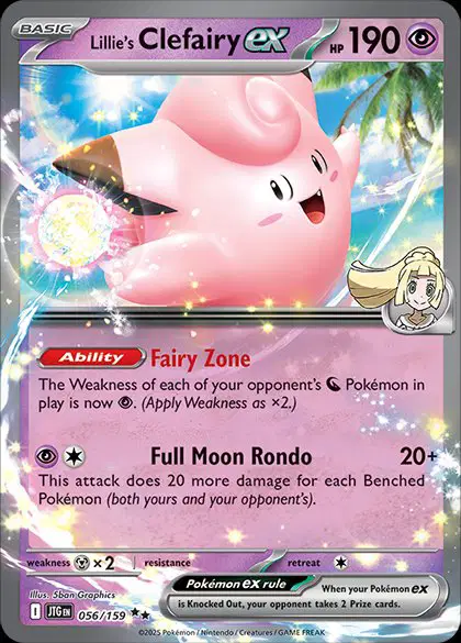 Lillie Clefairy EX Journey Together