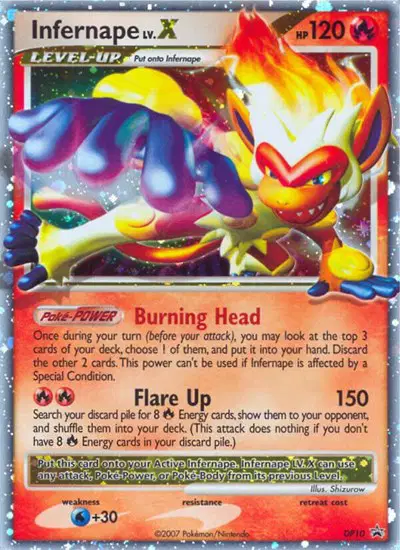 Infernape Lv.X - Diamond and Pearl Promo