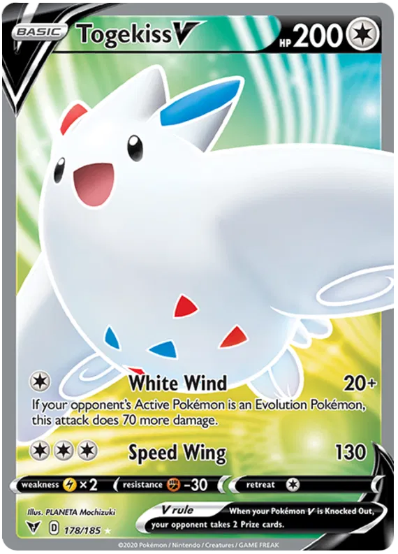Togekiss V Full Art - Vivid Voltage