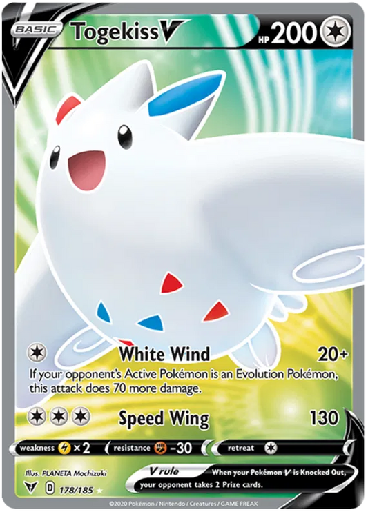 Togekiss V Full Art - Vivid Voltage