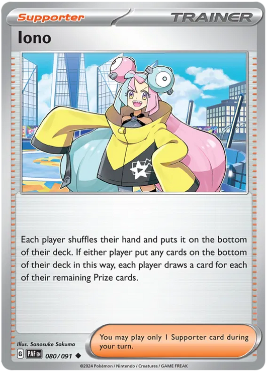 Iono Reverse Holografico - Paldean Fates