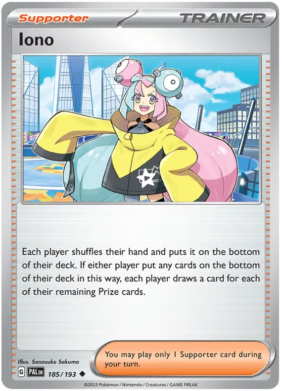 Iono Reverse Holografico - Paldea Evolved