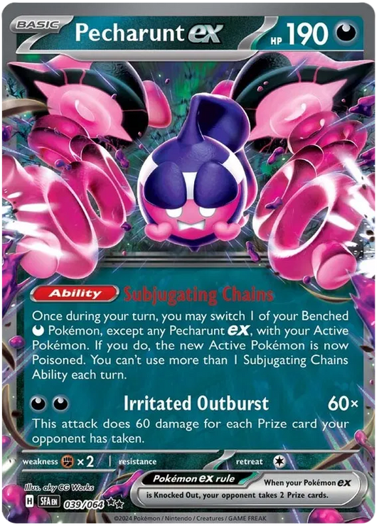 Pecharunt EX Shrouded Fable