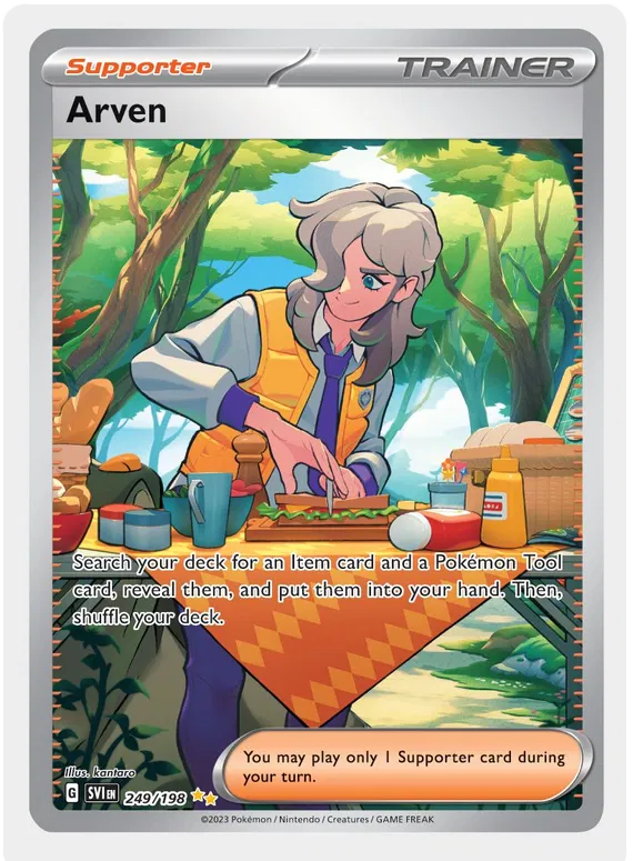 Arven Special Illustration - Scarlet & Violet Base Set