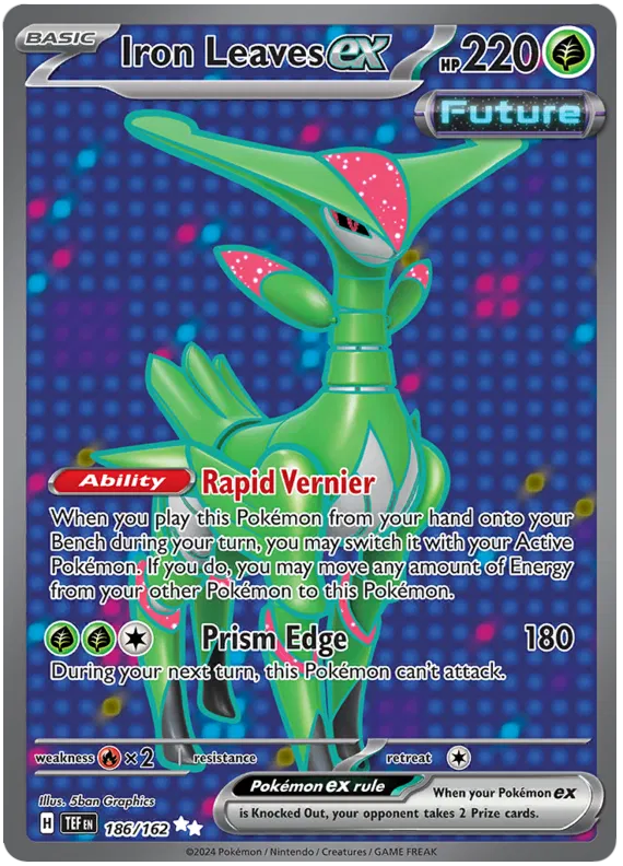 Iron Leaves EX Full Art - Temporal Forces