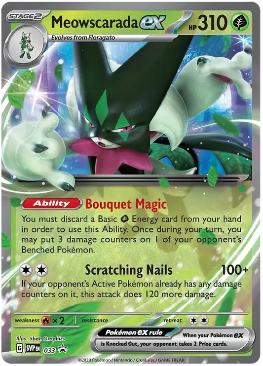 Meowscarada EX Scarlet & Violet Promo