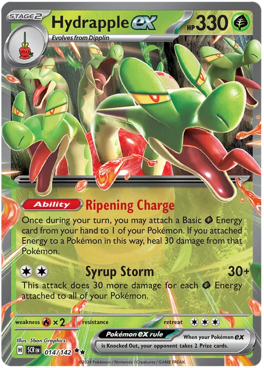 Hydrapple EX - Stellar Crown