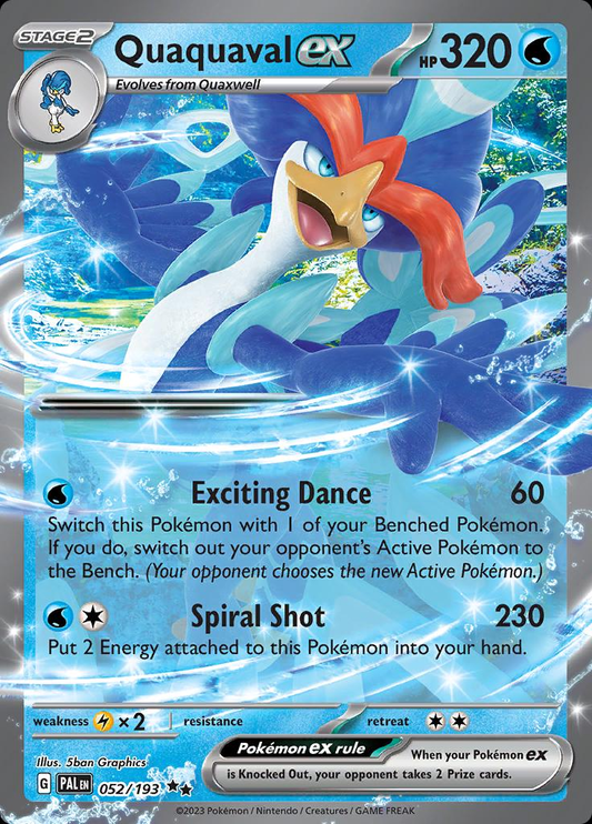 Quaquaval EX - Paldea Evolved