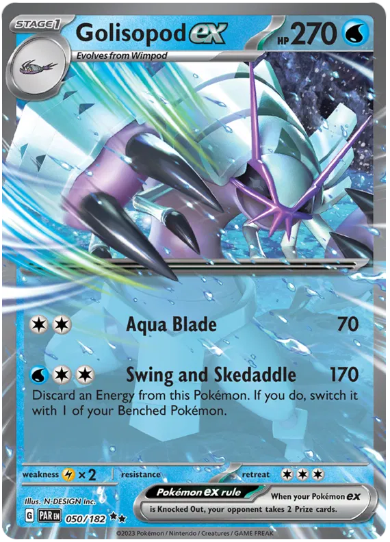 Golisopod EX - Paradox Rift
