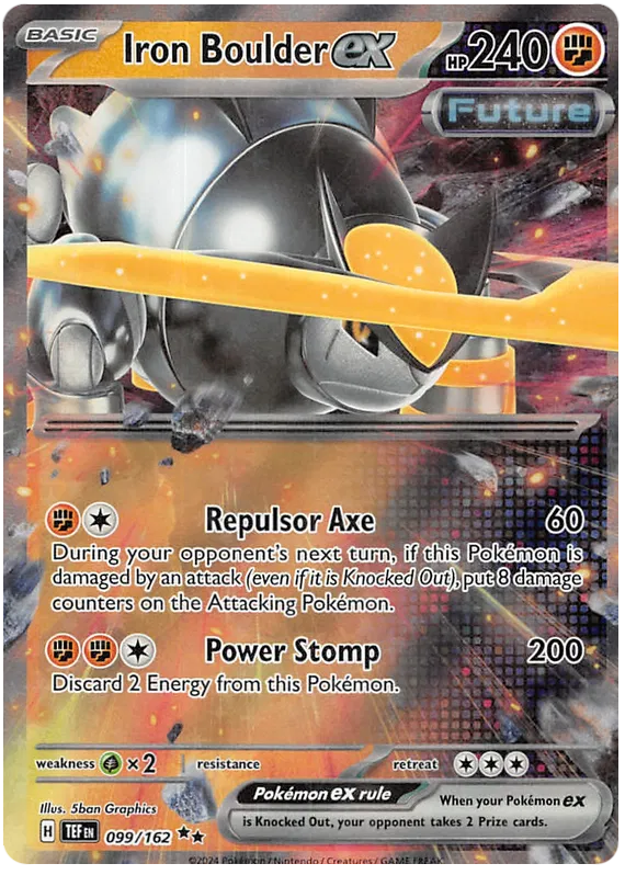 Iron Boulder EX- Temporal Forces