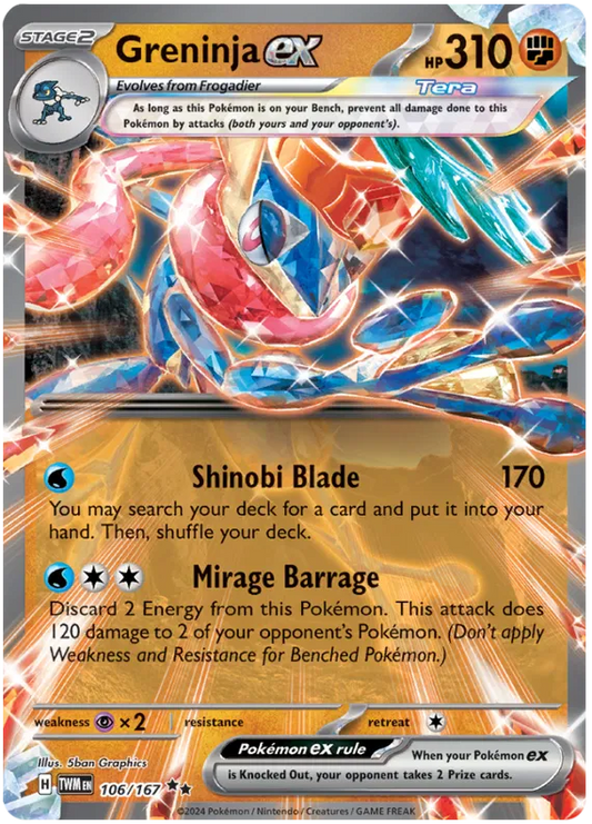 Greninja EX - Twilight Masquerade
