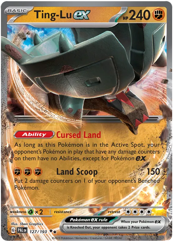 Ting-Lu EX - Paldea Evolved