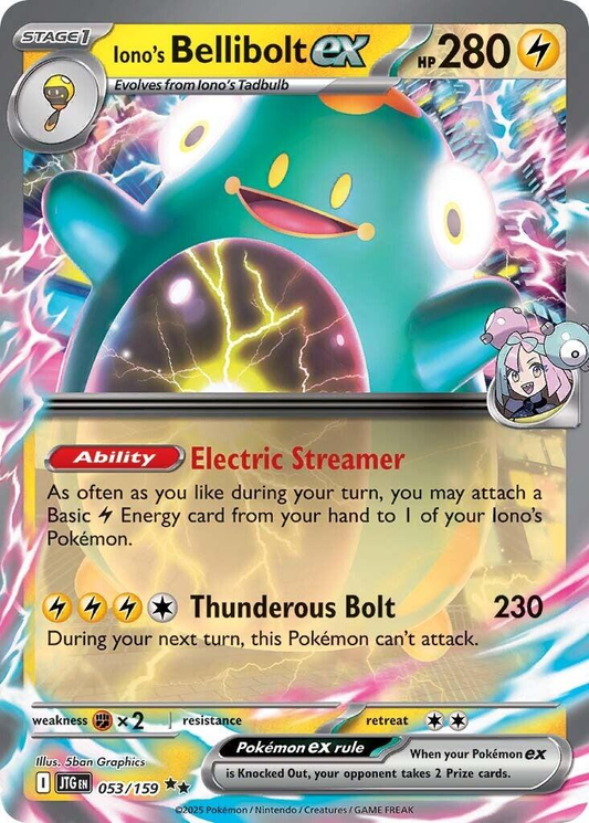 Iono's Bellibolt EX - Journey Together