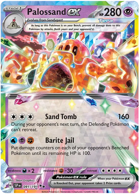 Palossand EX - Surging Sparks