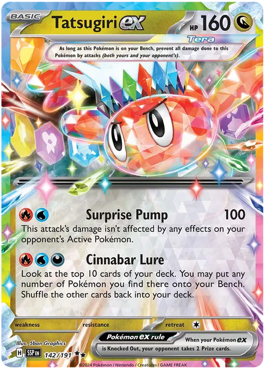 Tatsugiri EX - Surging Sparks