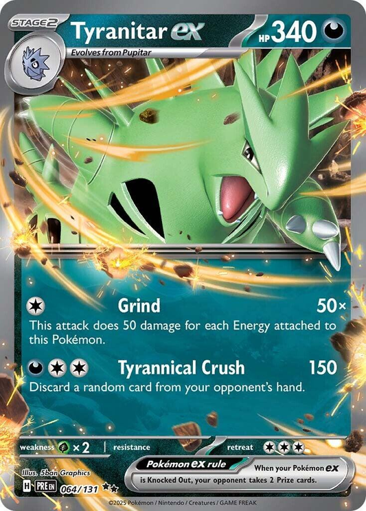 Tyranitar EX - Prismatic Evolutions