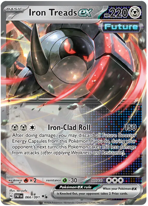 Iron Treads EX - Paldean Fates