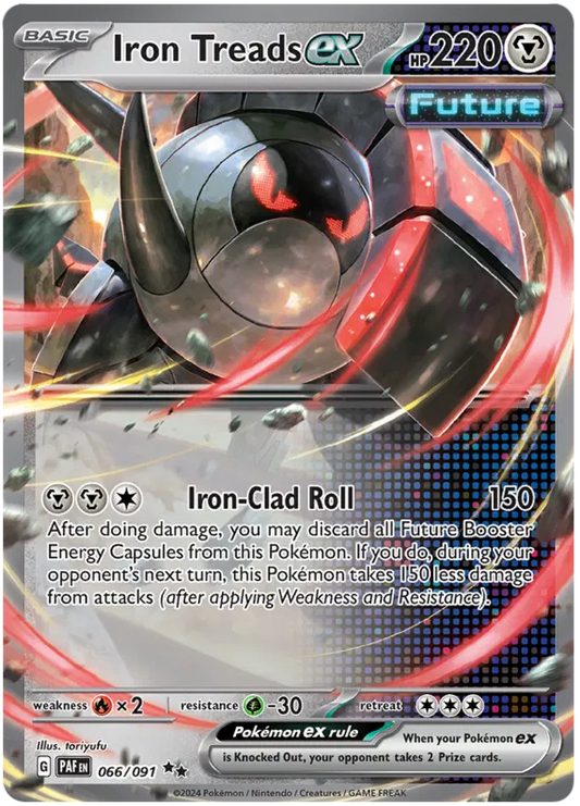 Iron Treads EX - Paldean Fates