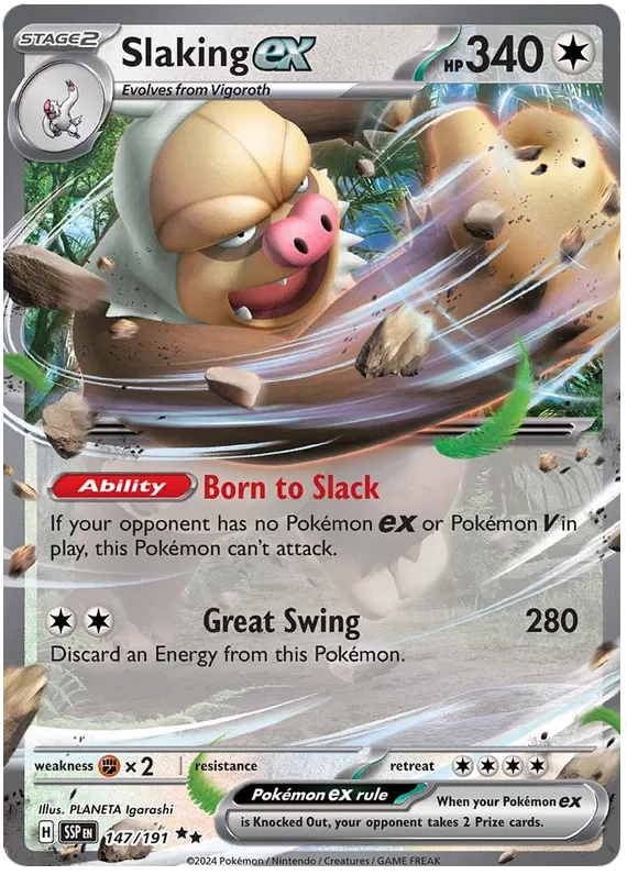 Slaking EX - Surging Sparks