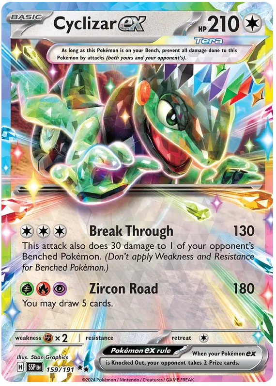 Cyclizar EX - Surging Sparks