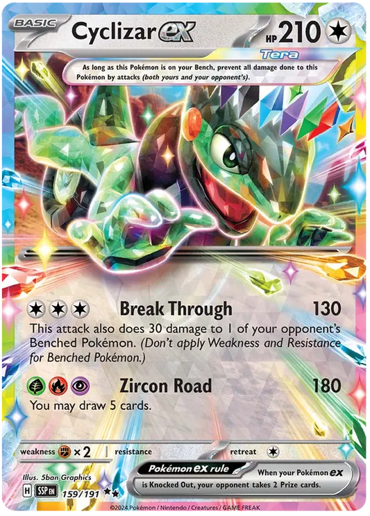 Cyclizar EX - Surging Sparks