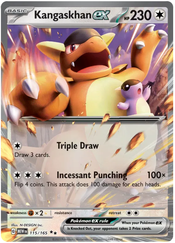 Kangaskhan EX - Pokemon 151