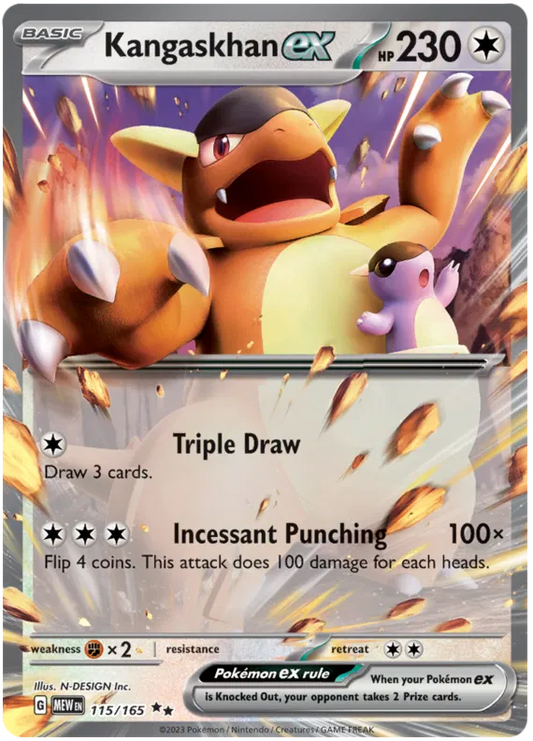 Kangaskhan EX - Pokemon 151