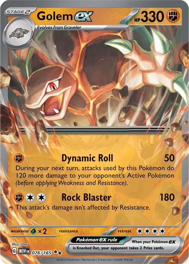 Golem EX - Pokemon 151