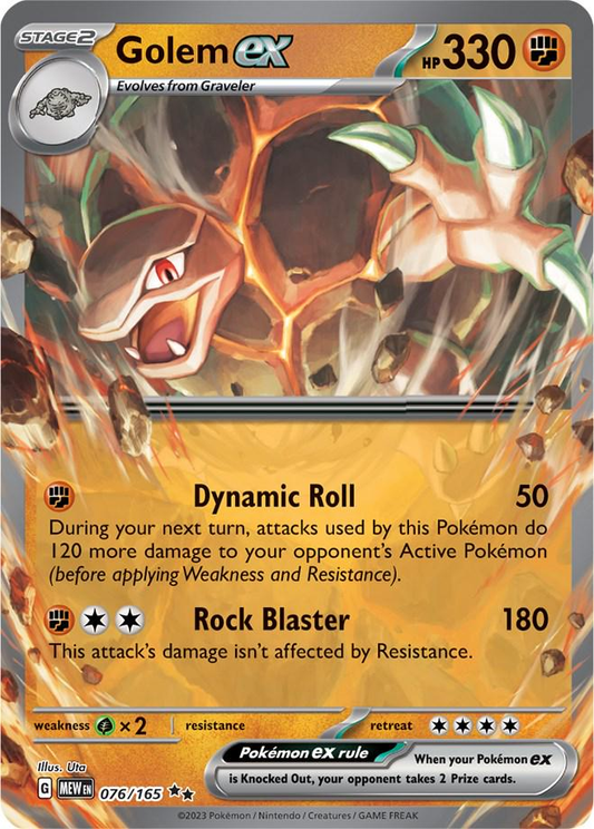 Golem EX - Pokemon 151