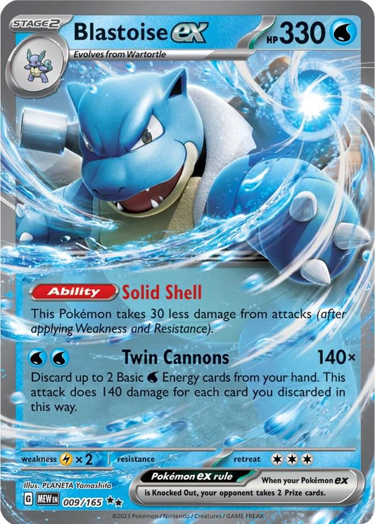 Blastoise EX - Pokemon 151
