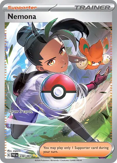 Nemona Special Illustration - Paldean Fates