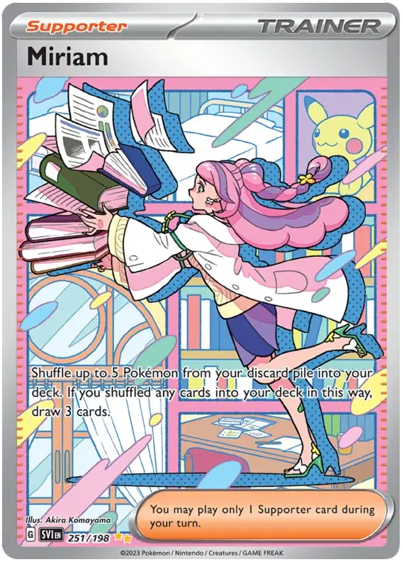 Miriam Special Illustration - Scarlet & Violet Base Set